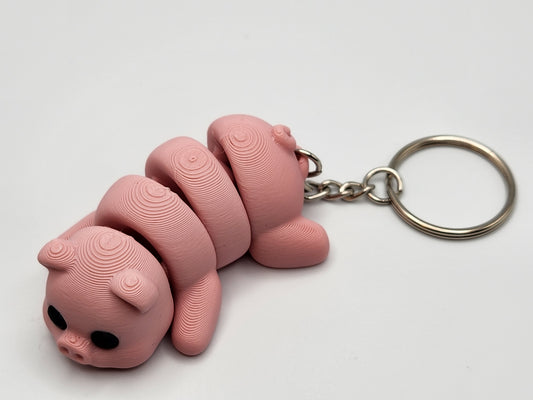Baby piggy keychain