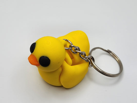 Baby ducky keychain
